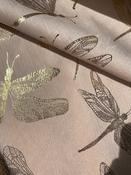 Gold Dragonflies Blush