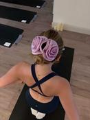 Lilac Oversized Rosebud claw clip