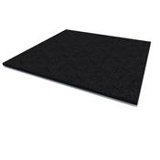 Black Rubber Gym Flooring