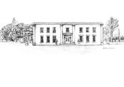 Clonwilliam House Ink Venue Print - A3 / No Frame / No Gift Wrap image