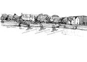 Hodson Bay Ink Venue Print - Digital Only / No Frame / No Gift Wrap