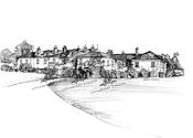 Dunbrody House Ink Venue Print - Digital Only / No Frame / No Gift Wrap image