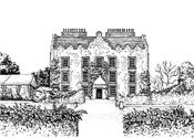 Galgorm Castle Ink Venue Print - A4 / Include Frame / Add Gift Wrap image