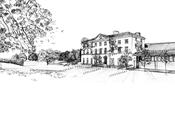 Farnham House Ink Venue Print - Digital Only / No Frame / No Gift Wrap image