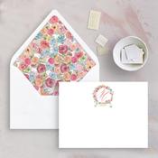 Floral Wreath Kids Notelets - 100 / 100 image