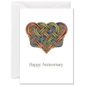 Anniversary, Irish Knot Card image
