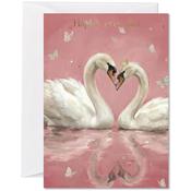 Wedding Swans, Wedding Card image