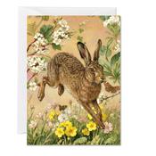Léim an Earraigh, Blank Greeting Card image
