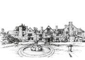 Greystones Hall Ink Venue Print - A3 / No Frame / No Gift Wrap