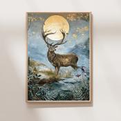 Guardian of the Glen Art Print - A4 image