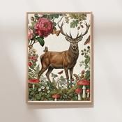 Rí na Coille Art Print - A3