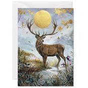 Midnight Majesty, Blank Greeting Card image