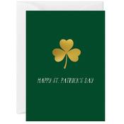 Happy St. Patrick, St Patrick's Day Shamrock Greeting Card image