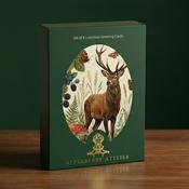 Fruit Forest Stag Boxed Greeting Cards image