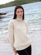 MERINO POLO NECK SWEATER R1949