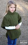 ROLL NECK PONCHO R5146 image