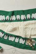 Merino Baby Blanket with Sheep Motif image