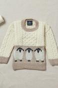 Children's Aran Sheep Sweater image