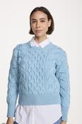 Cropped Aran Sweater image