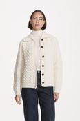 Handknit Ladies' Polo Cardigan