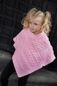Children's Aran Poncho image
