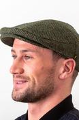 Donegal Tweed Flat Cap - Herringbone image