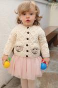 Hand Knit Sheep Cardigan image