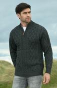 Donegal Sweater with Half Zip image
