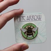 Enamel Pin, Bumbóg, Nine Arrow image