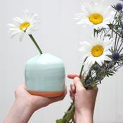 Bud Vase, Orange, Antonio Julio López Castro image