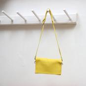 Minimalist Bag, Yellow, Feene Leather image