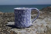 Large Cup, Dark Blue, Ardmore Pottery