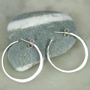 Ciorcail Large Hoop Earrings, Lynsey de Burca image