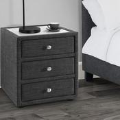 Sorrento 3 Drawer Bedside