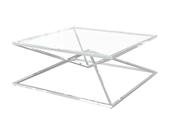 Prism Clear Glass Coffee Table image
