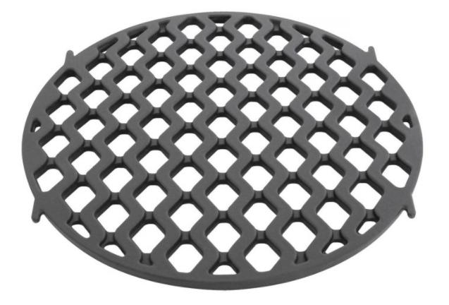 Enders Sear Grate for Grilling - Cast Iron, Wavy Pattern