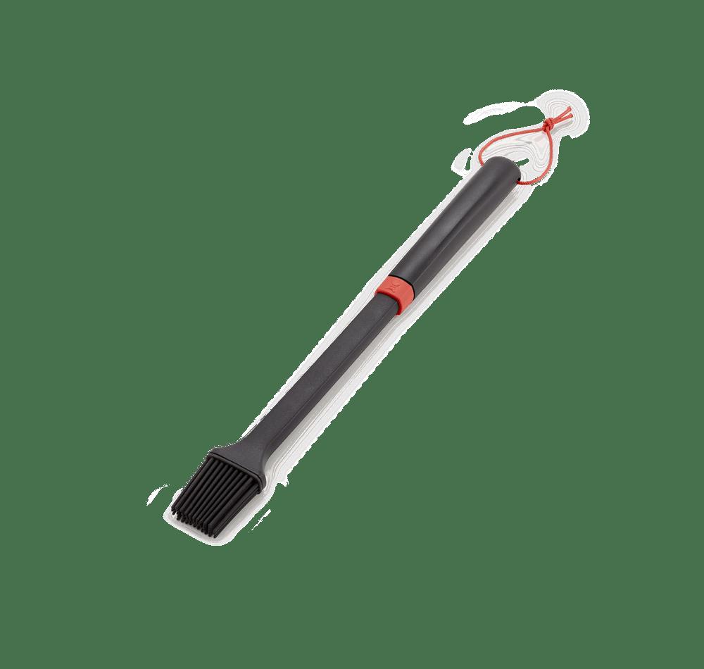 Weber BBQ Basting Brush with Silicone Bristles and Hanging Loop - Dishwasher Safe
