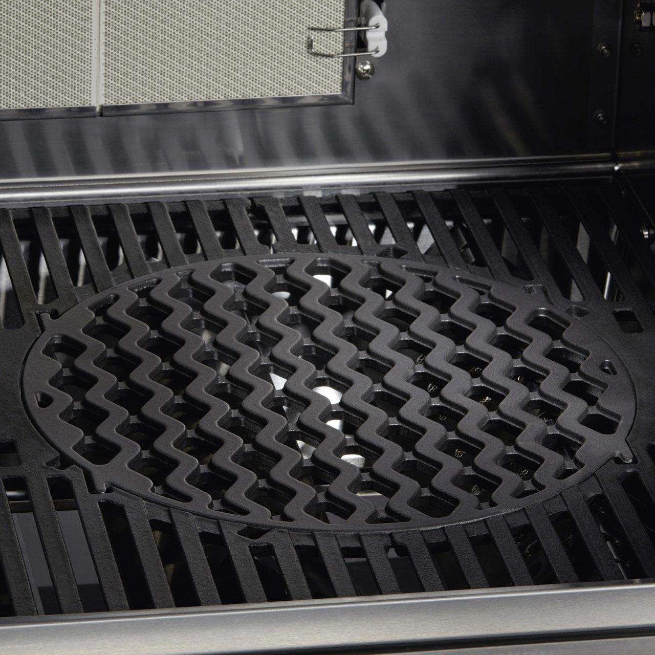 Enders Sear Grate for Grilling - Cast Iron, Wavy Pattern