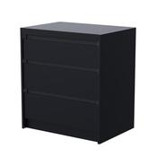 Fairford Triple Drawer Cabinet (Black)