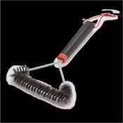 Three sided grill brush Short