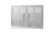 Bull SS Vented Double Door 80cm