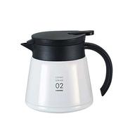 Hario V60 Coffee Server 600ml insulated - white