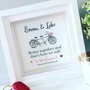 Engagement Wedding Bicycle Frame