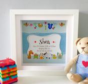 Baby Boy Animals Theme