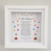 Teacher Frame Hanging Stars