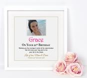 Birthday Frame with Photo for all ages
