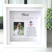 Communion Photo Frame Girl