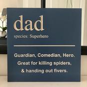 A New Product Engraved Wooden Plaque