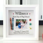 First Day of School / Preschool Crayons Frame