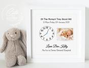 Baby Photo Frame At This Moment Time Stood Still